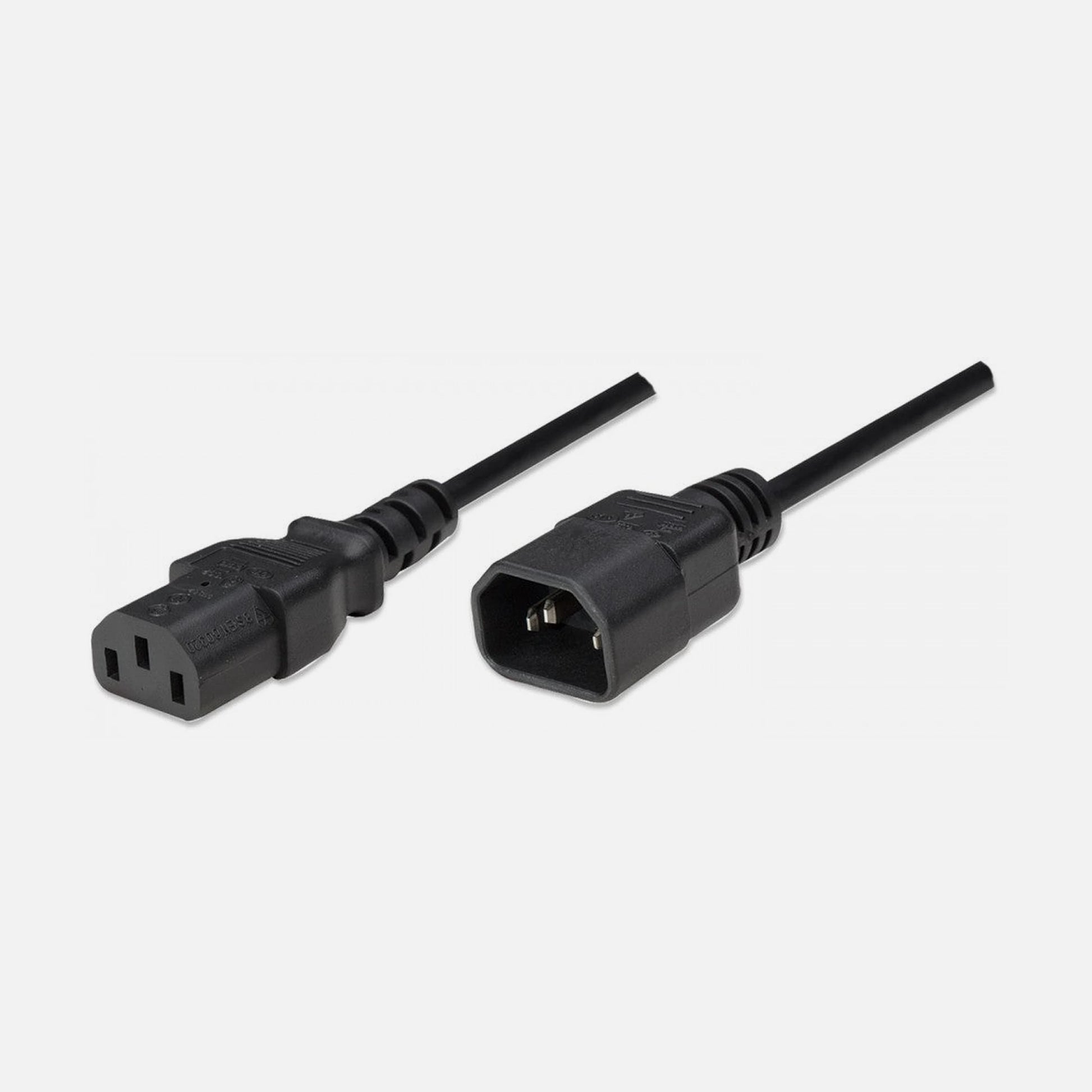 Manhattan ICOC 03-NC - Power Cable VDE C13 Female/C14 Male 1,80m
