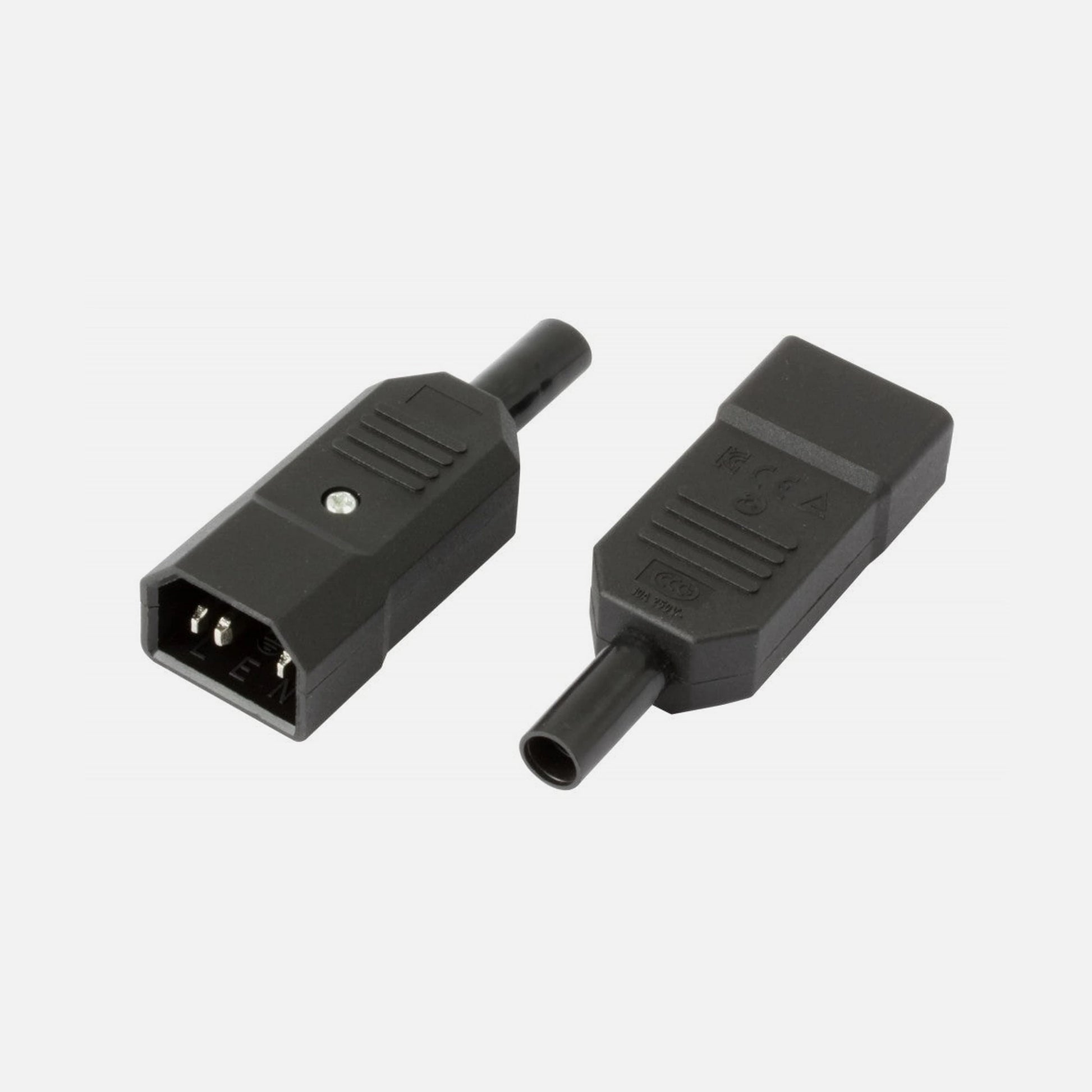 Techly ICC VDE-MTY Male VDE C14 Connector 10A 250V