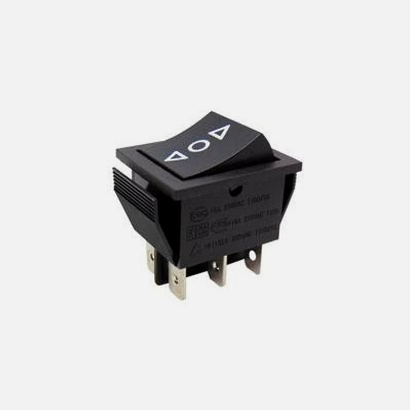 Switch Rocker Large 6P/16A/250V with ON-OFF RK1-01 2X3 Β/Β ''ΔΟΔ'' SOKEN