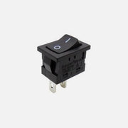 Switch Rocker Mini 2P/16A/250V with ON-OFF RK2-46 1X1 B/B ''0'' SOKEN