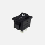 Switch Rocker Mini 2P/10A/250V with ON-OFF MR1110 HNO
