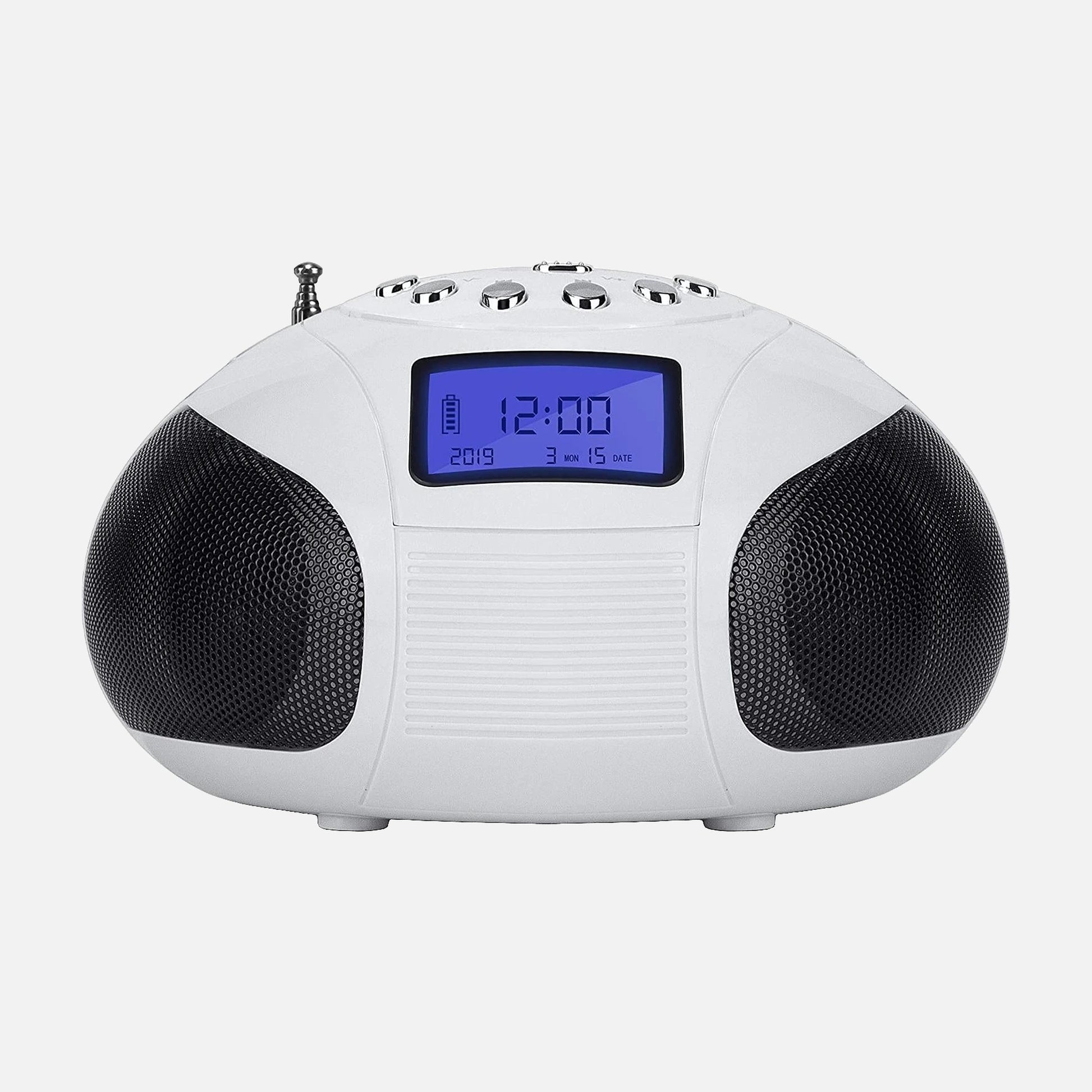 August SE20W Portable Radio Bluetooth Speaker White