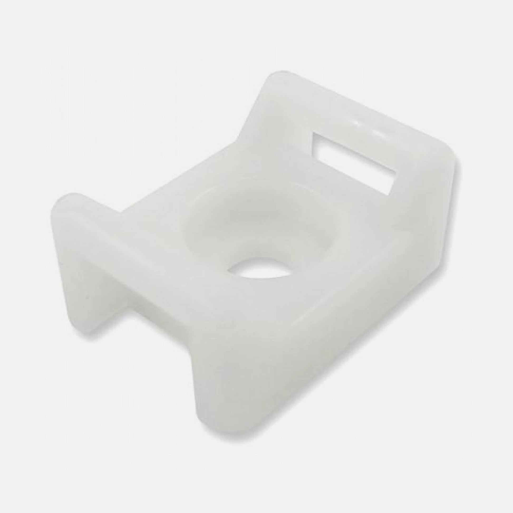 Techly ISWTS-2402 Saddle Base for Cable Ties 17.8x12.7mm 100pcs