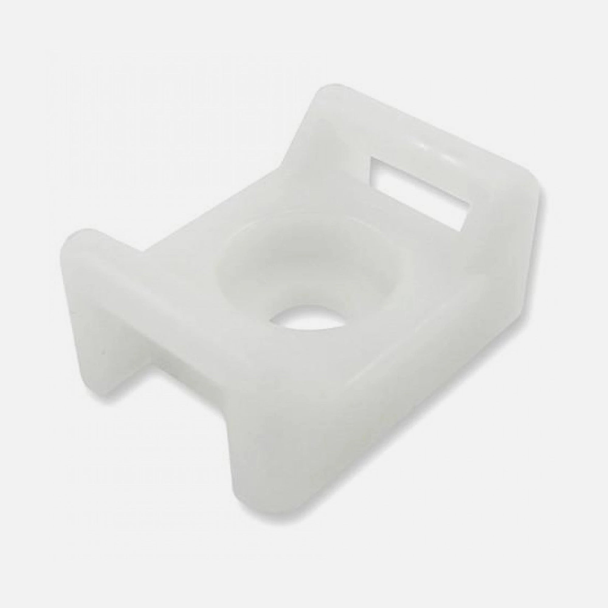 Techly ISWTS-2402 Saddle Base for Cable Ties 17.8x12.7mm 100pcs