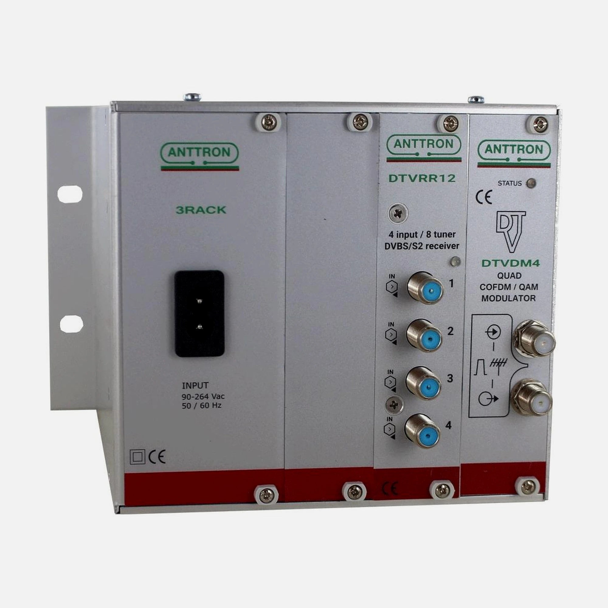 Anttron TRM84 Digital Compact Headend DVB-S/S2 to DVB-T/C