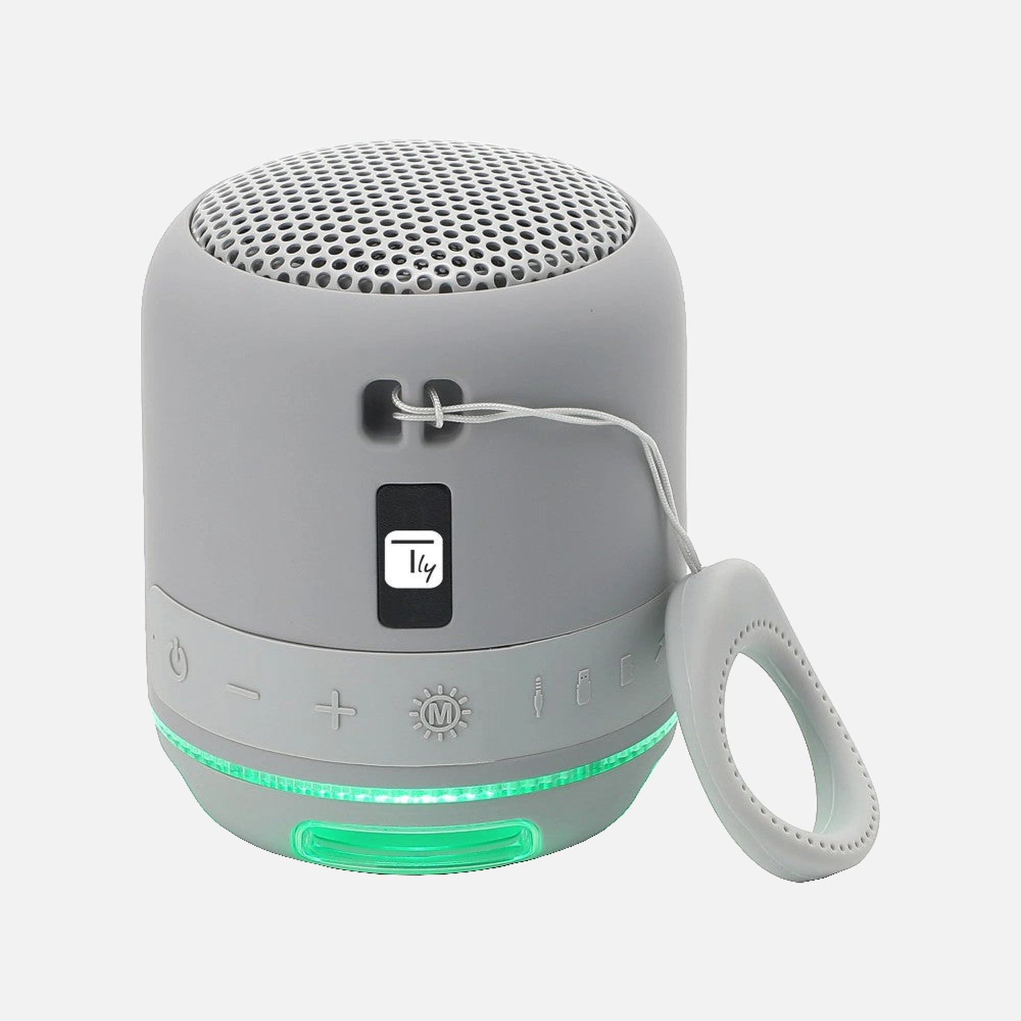 Techly ICASBL94GR Portable Bluetooth 5.1 Speaker Gray