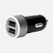 Techly IUSB2-CAR-ADP482 USB Car Charger 2-Port 4.8A