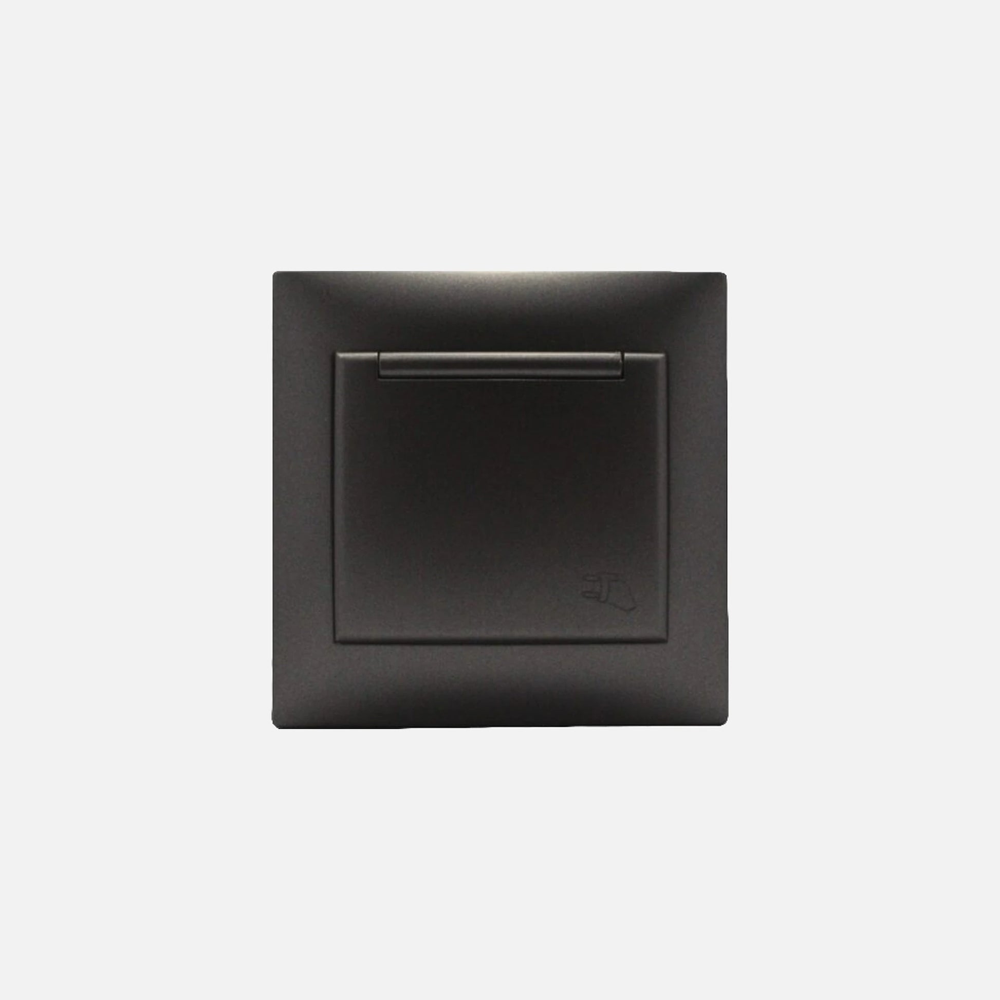 Security Schuko Socket+cover Stinel Anthracite