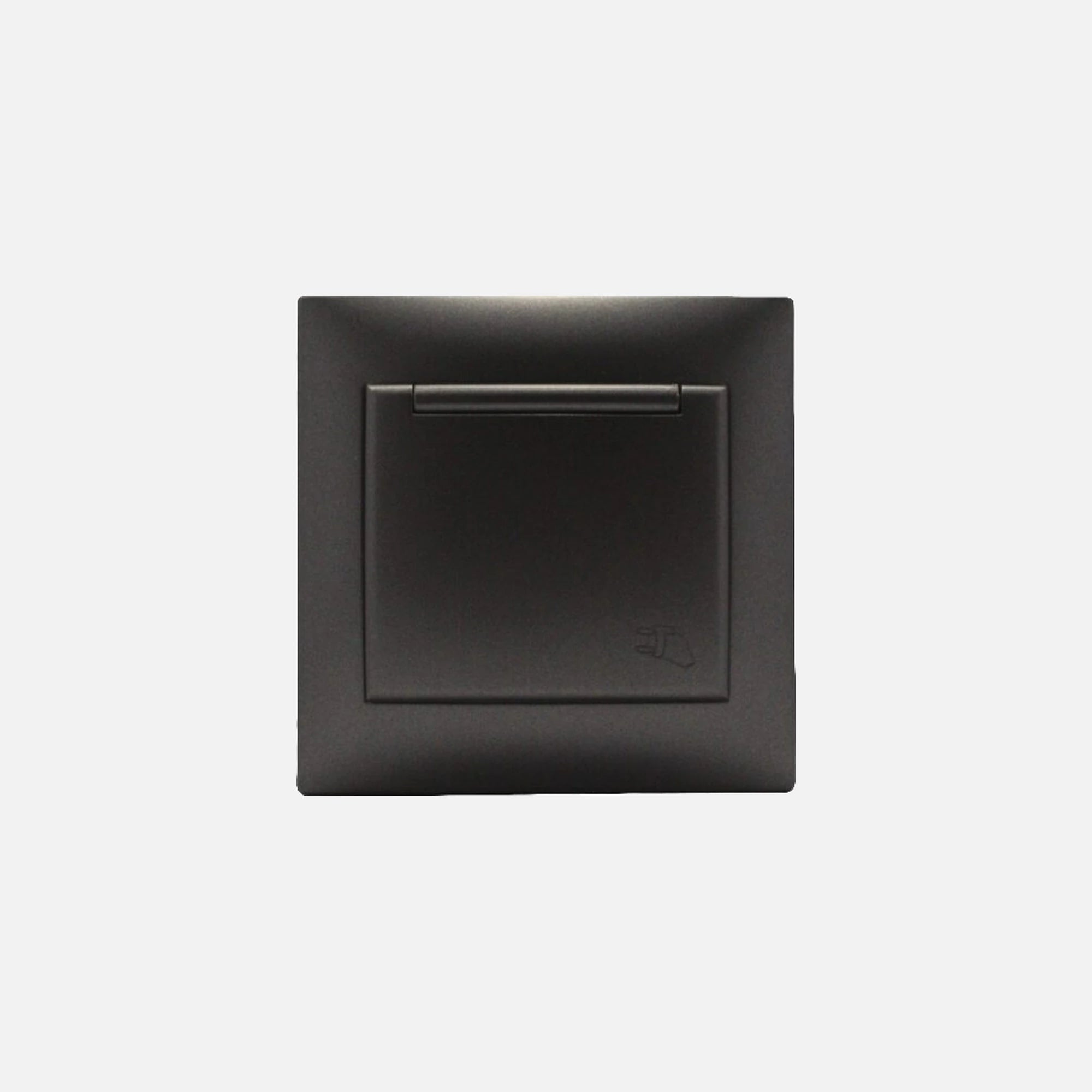 Security Schuko Socket+cover Stinel Anthracite
