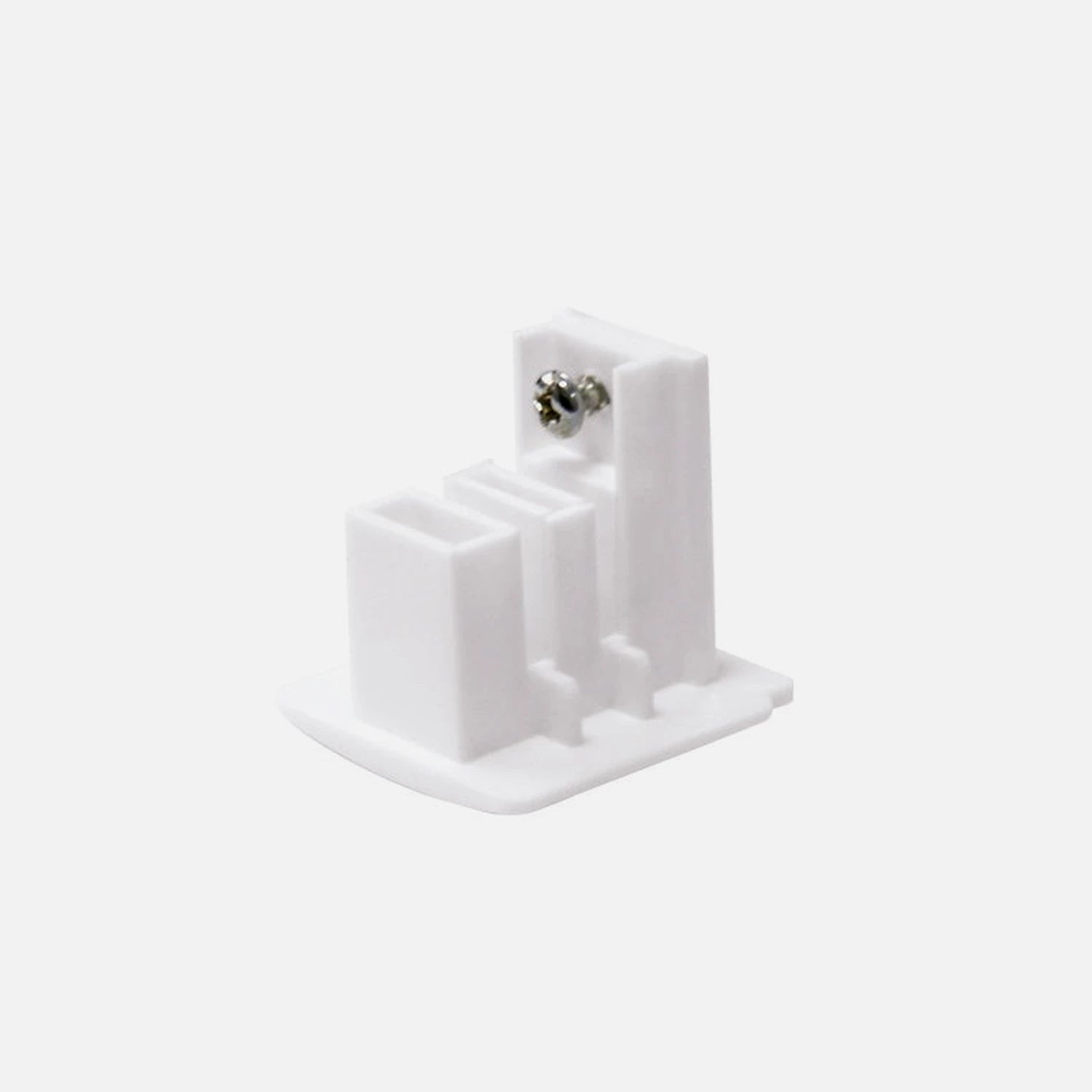 Rail Terminal Cap - 3C/16A/230V White