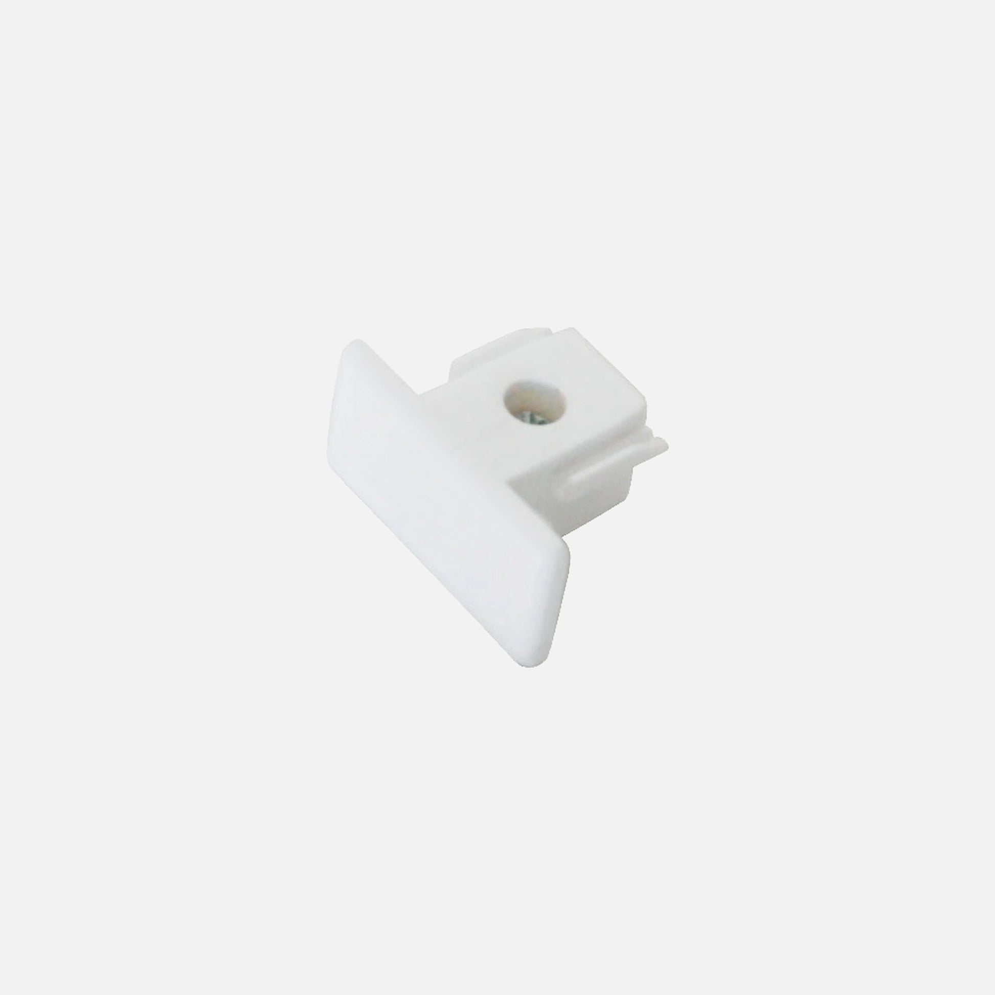 Rail Terminal Cap - 1C/16A/230V White