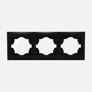 Triple Horizontal Frame Stinel - Black