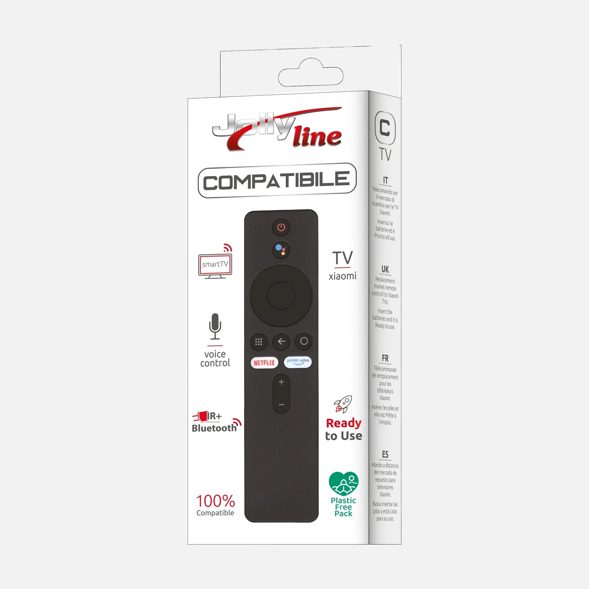 GBS Jolly Line 1511 Smart TV Xiaomi IR+BT Remote HRM1835