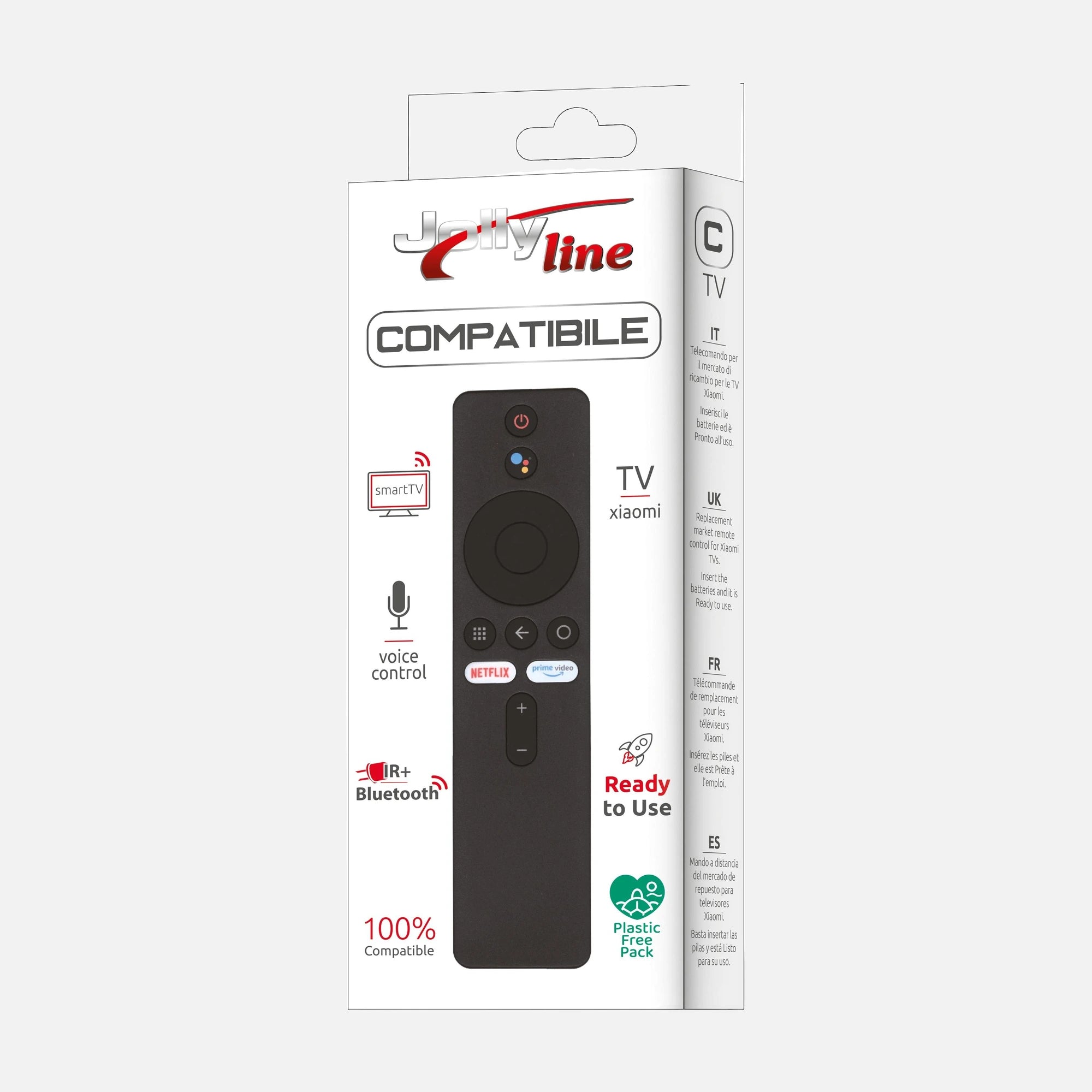 GBS Jolly Line 1511 Smart TV Xiaomi IR+BT Remote HRM1835