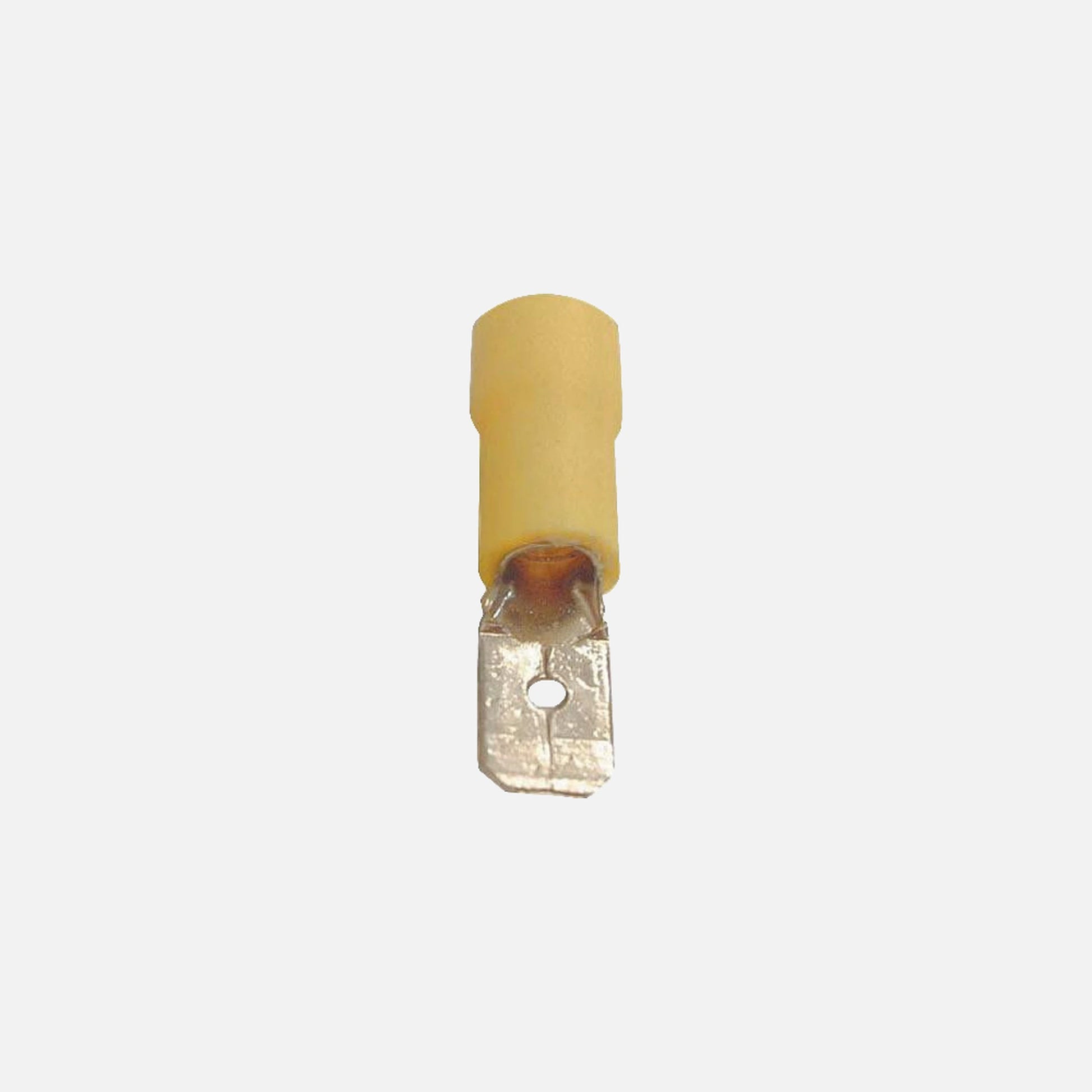 AD MDD5-250 Insulated Male Spade Terminal Yellow 6.35mm 10pcs