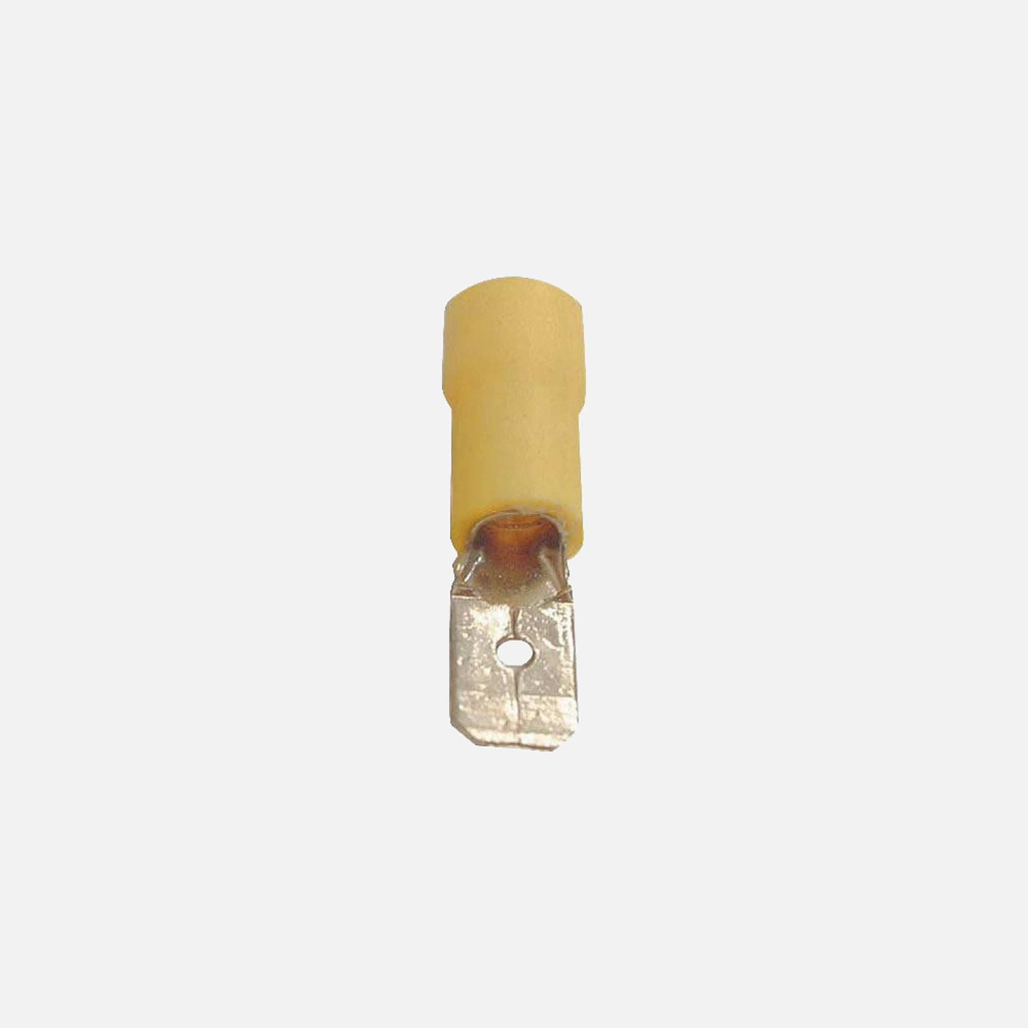 AD MDD5-250 Insulated Male Spade Terminal Yellow 6.35mm 10pcs