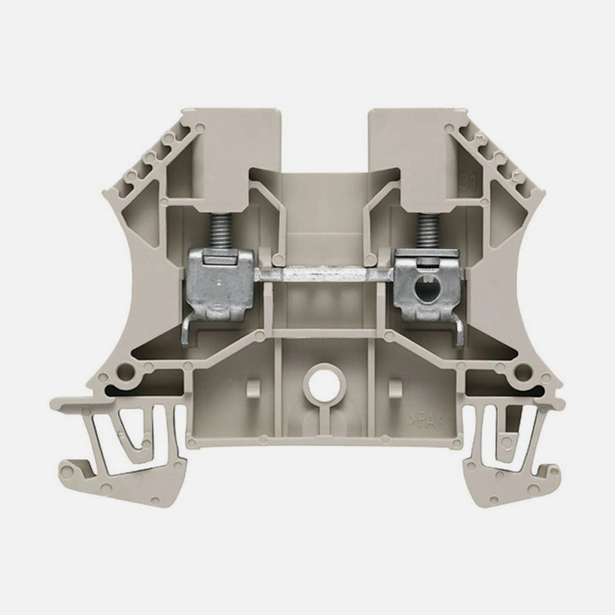 Rail Terminal WDU 4 Beige 4mm²