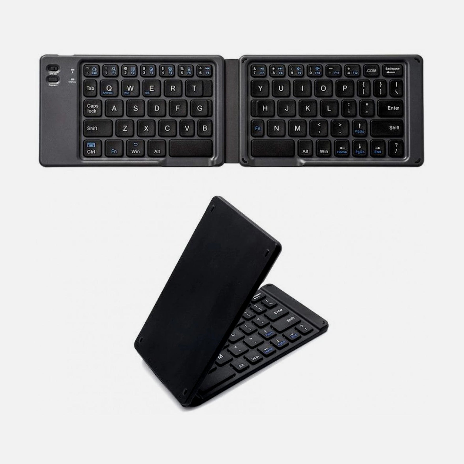 Techly ICTB1208F Rechargeable Foldable Bluetooth Keyboard 3.0