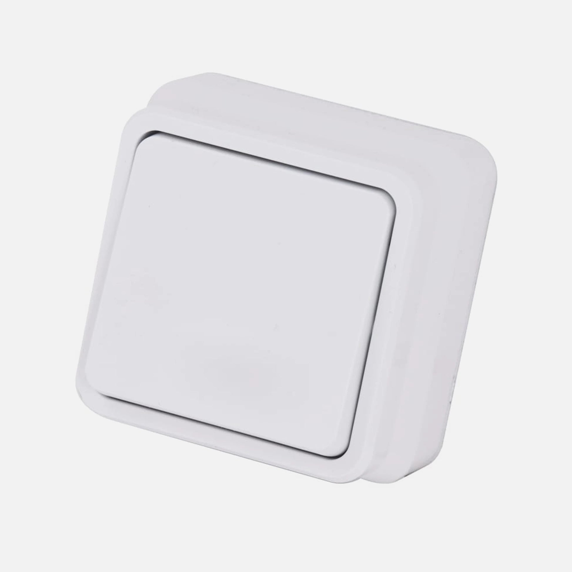 Single external switch IP20 - White