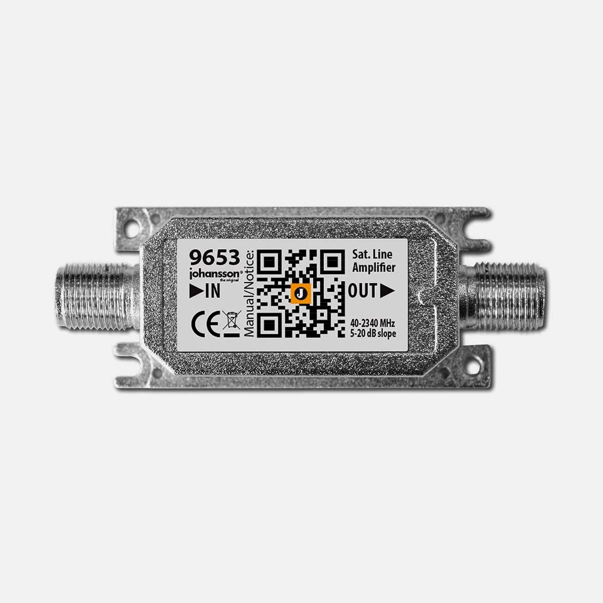 Johansson 9653 Wideband SAT Line Amplifier