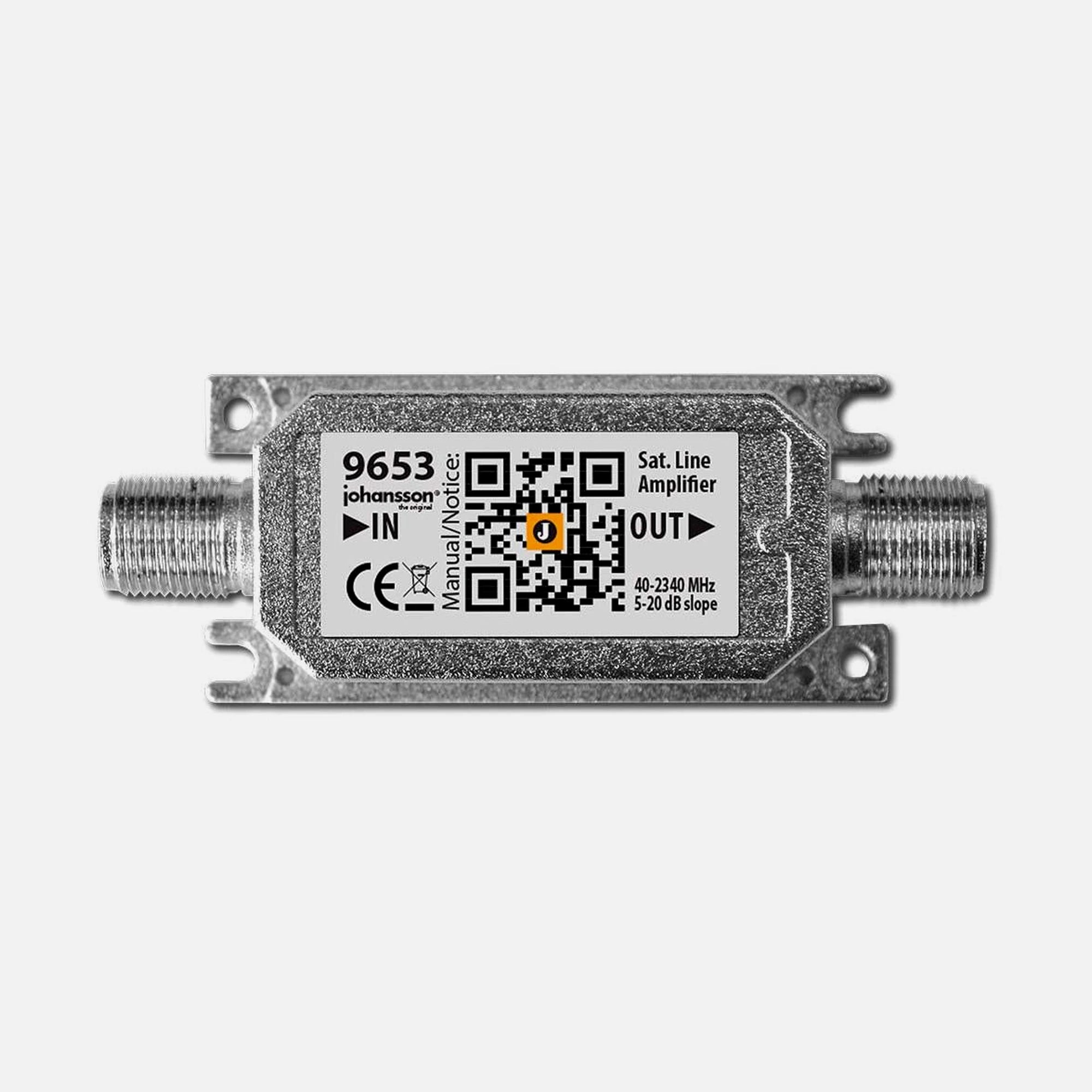 Johansson 9653 Wideband SAT Line Amplifier