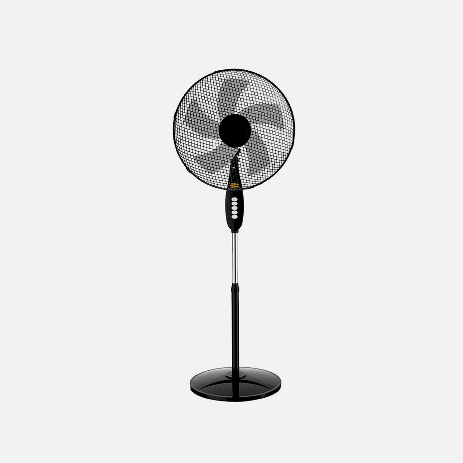 RP Fan - Black Orthostatic 16″ 50W