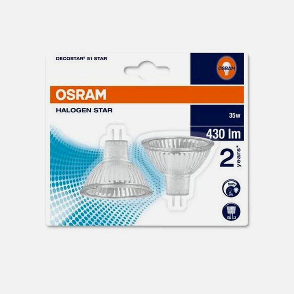 LEDVANCE OSRAM Lamp - DECOSTAR ST 44865 WFL 35W/GU5.3/12V BLI