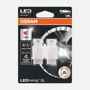 LEDVANCE OSRAM Auto Auxiliary Bulb LED SL P27/7W RED - W2.5x16q