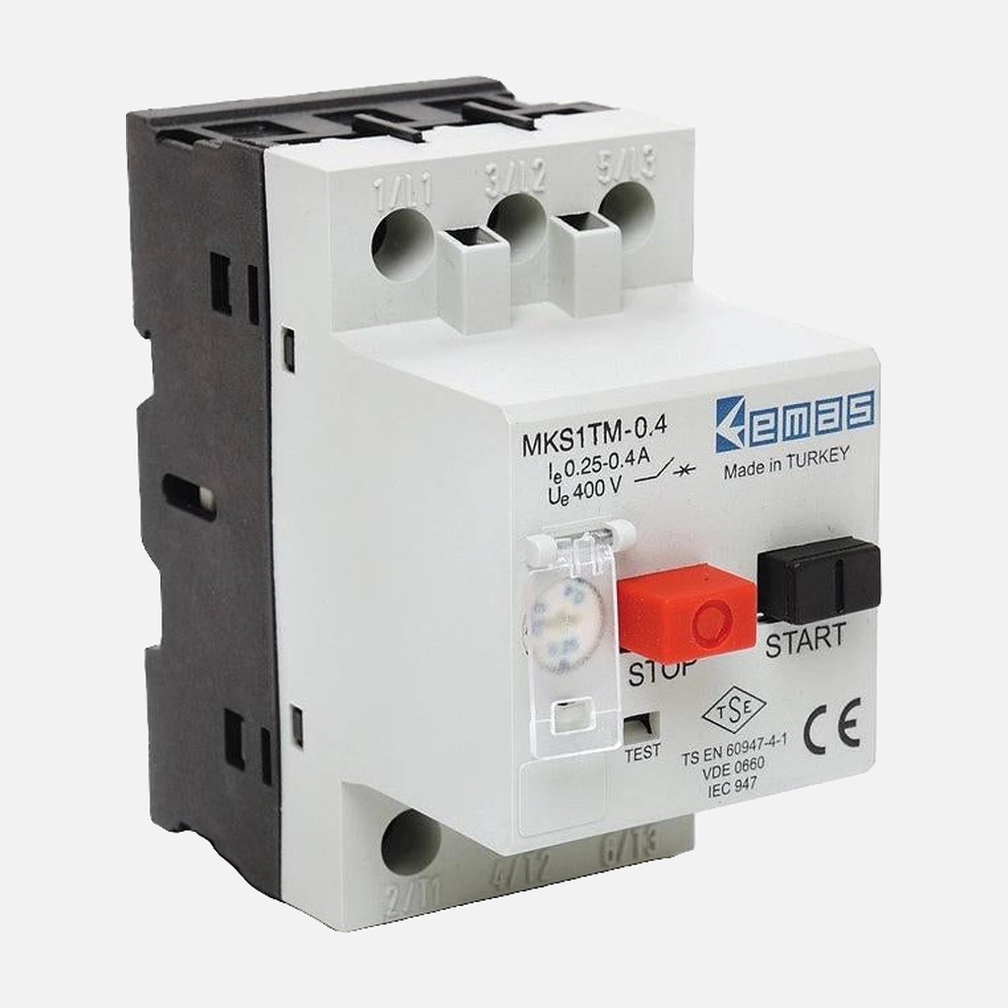 Thermomagnetic motor protection switches MKS1TM-10 6,3-10,0A