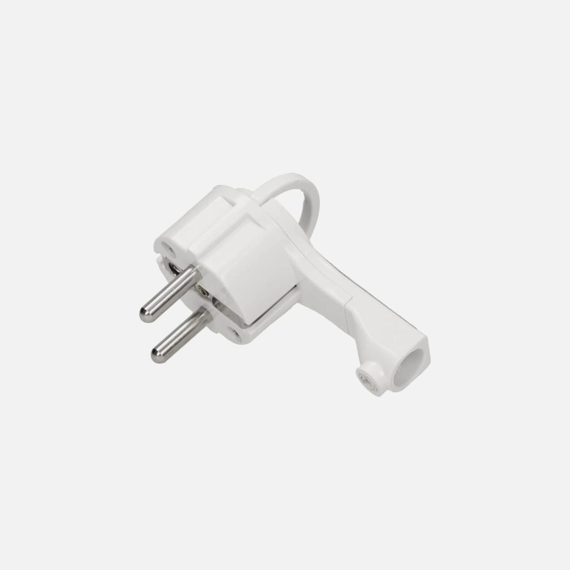 Orno - 1379 Schuko Plug Male with handle White
