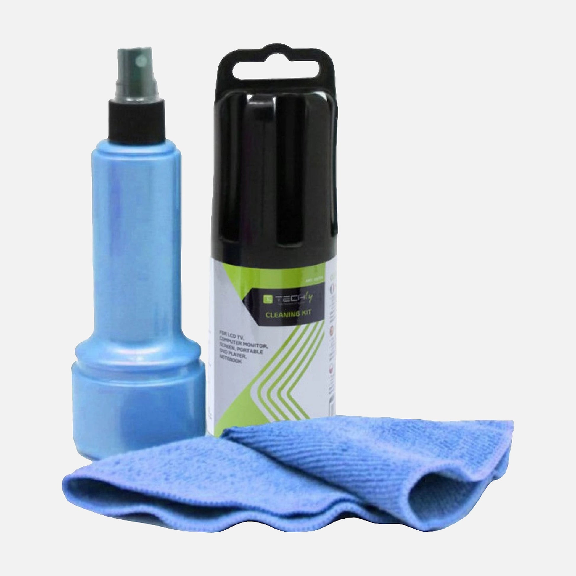 Techly ICSB-CS5005BLTY LCD Cleaning Spray 150ml with Microfiber Cloth