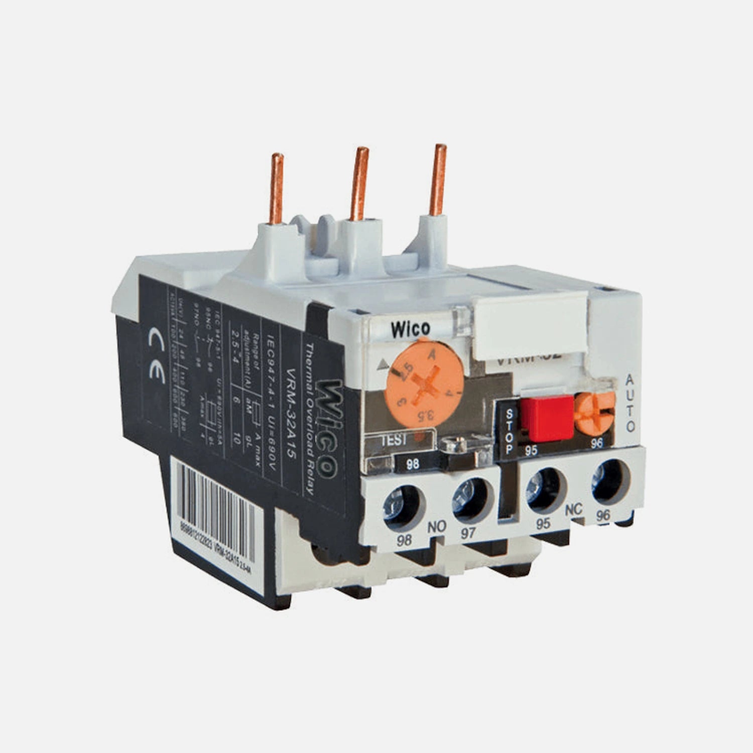 Wico - Mechanical Thermal Overload Relay MRP-25/4-6A