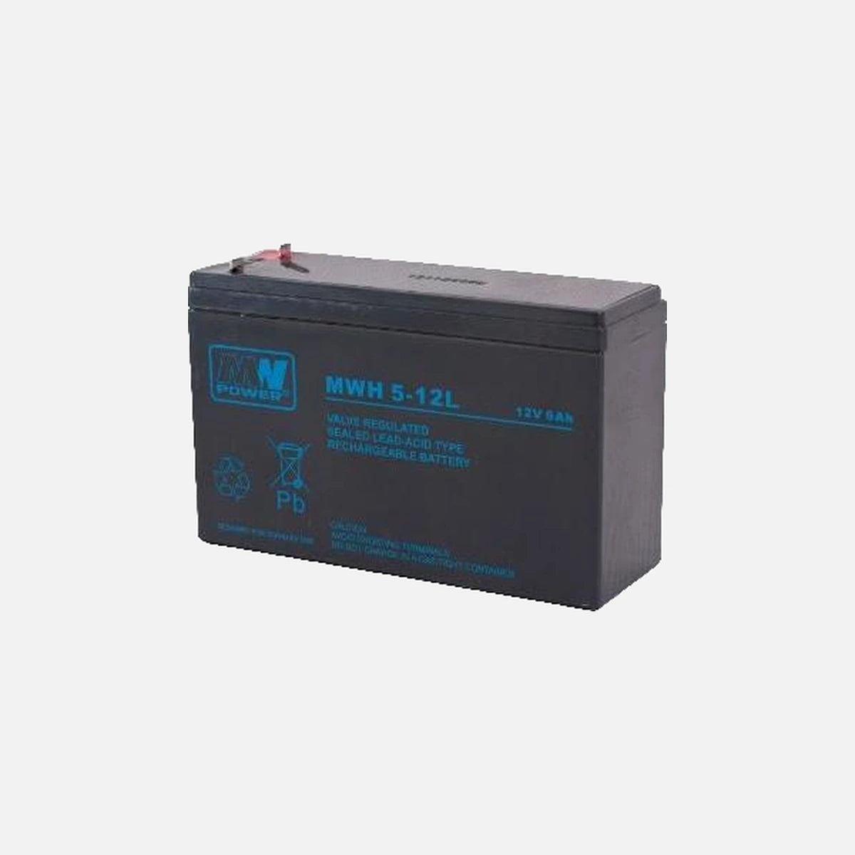 MPL Power Elektro Rechargeable Lead Battery - VRLA MWH 12V/6Ah