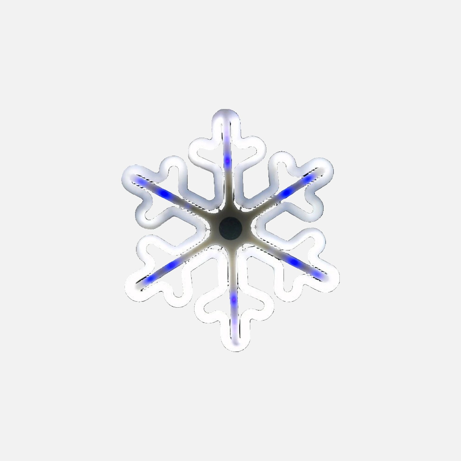 RP Snowflake with Meteor Light 220V/IP44 Cold Blue