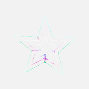 RP Neon Triple Star with 8 Programs 220V/IP44 Green-Red-Blue