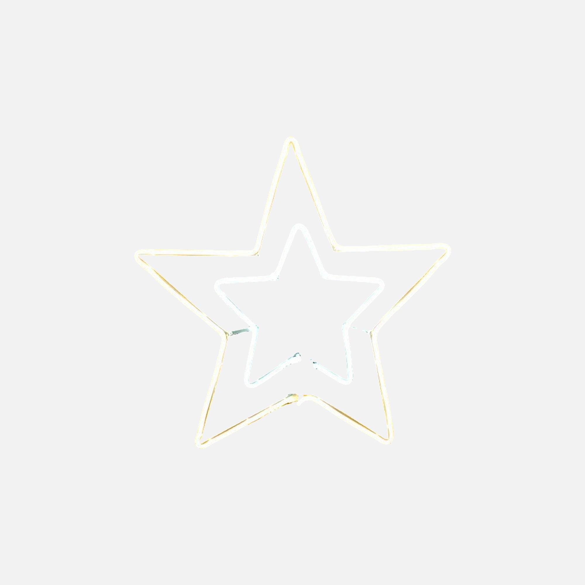 RP Neon Double Star with 8 Programs 220V/IP44 Warm-Cold