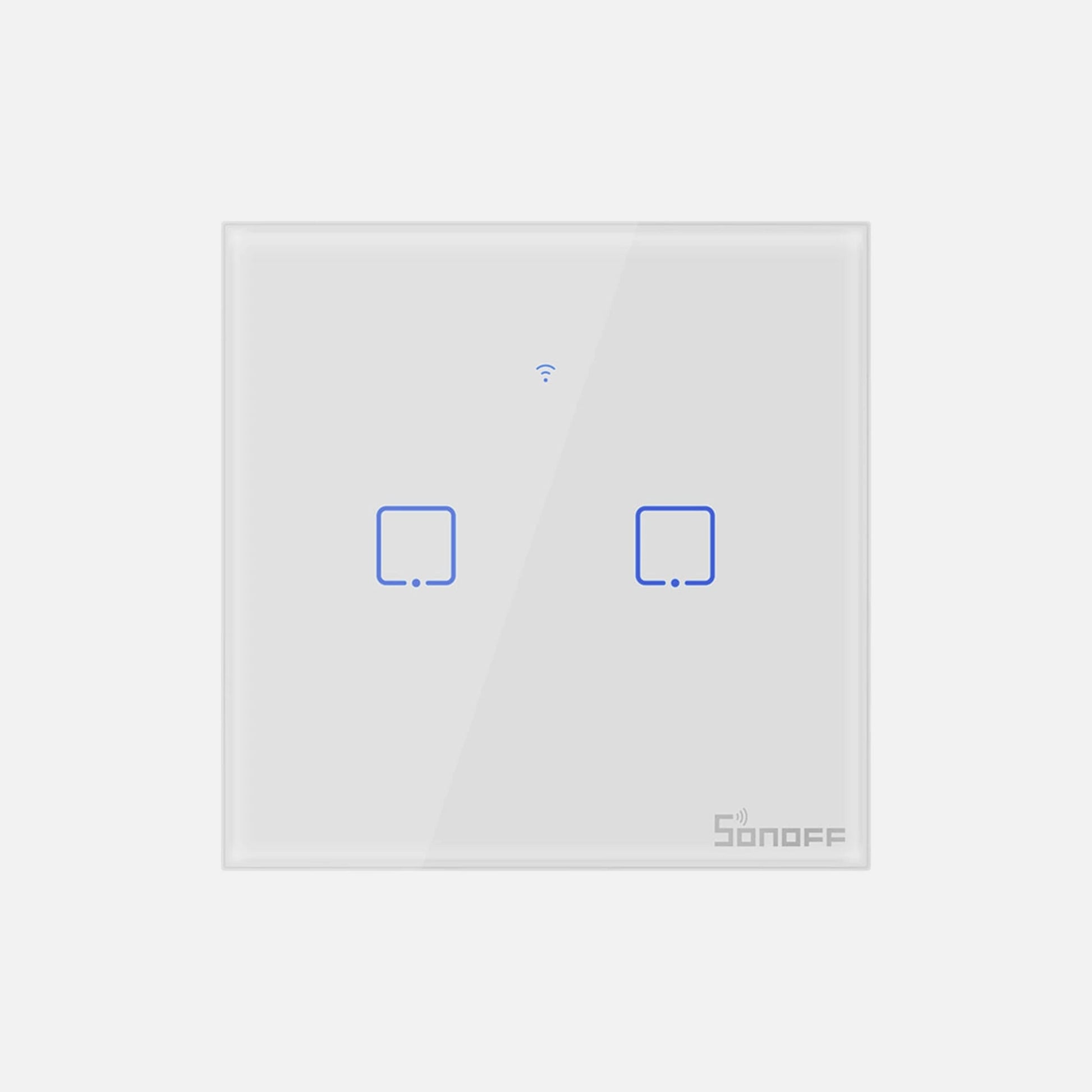 SONOFF T0EU2C-TX-EU-R2 - Wi-Fi Smart Wall Touch Button Switch 2 Way