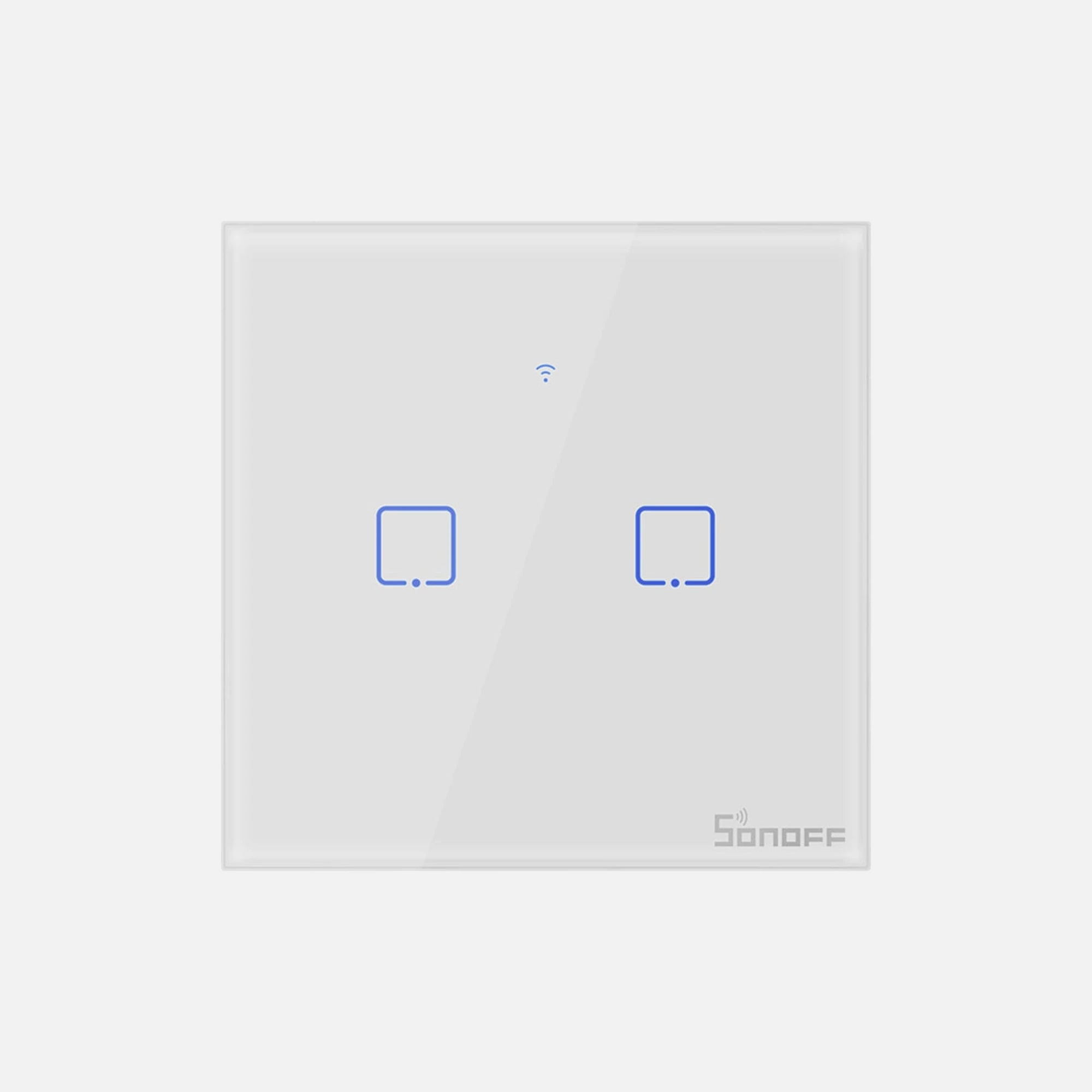 SONOFF T0EU2C-TX-EU-R2 - Wi-Fi Smart Wall Touch Button Switch 2 Way