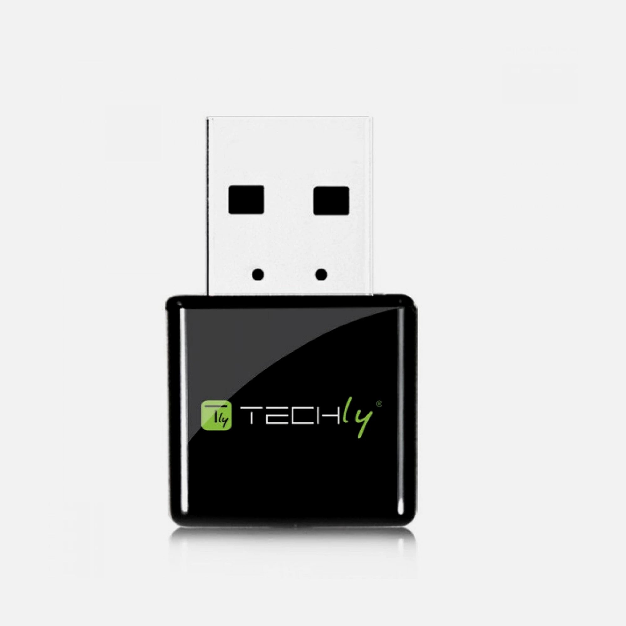 Techly I-WL-USB-300 Mini USB WiFi Adapter 300Mbps with WPS