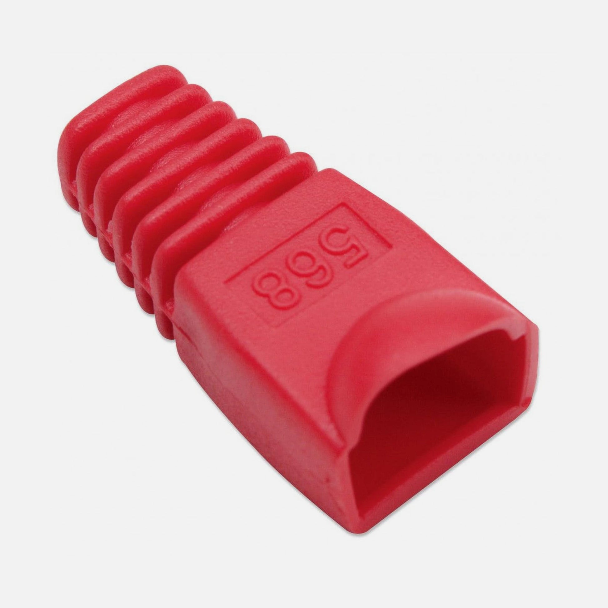 INTELLINET IWP-CBOOT-RD RJ45 Connector Boot 6.2mm Red 10pk