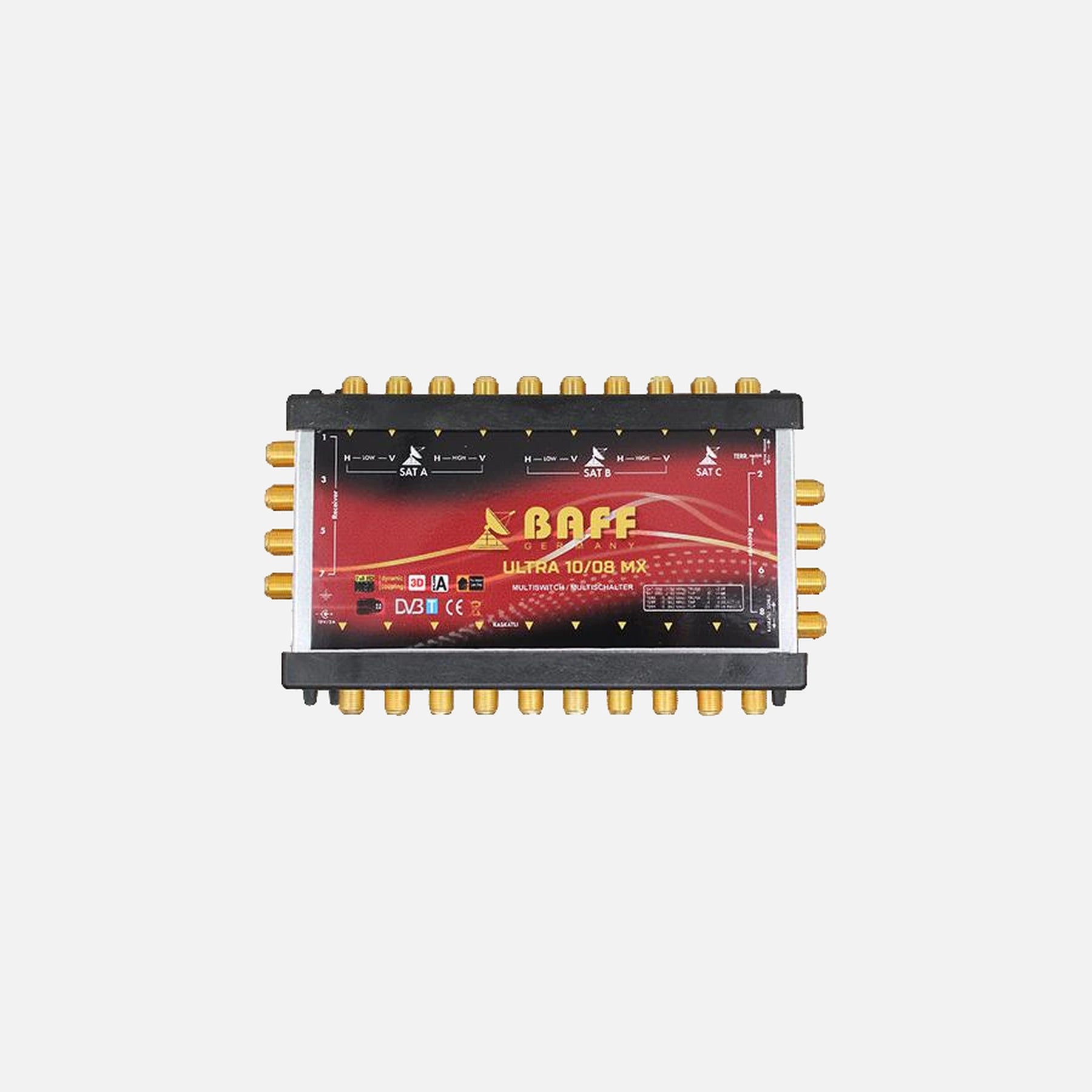 Baff Ultra 10/8 MX Multiswitch 10 Inputs 8 Outputs