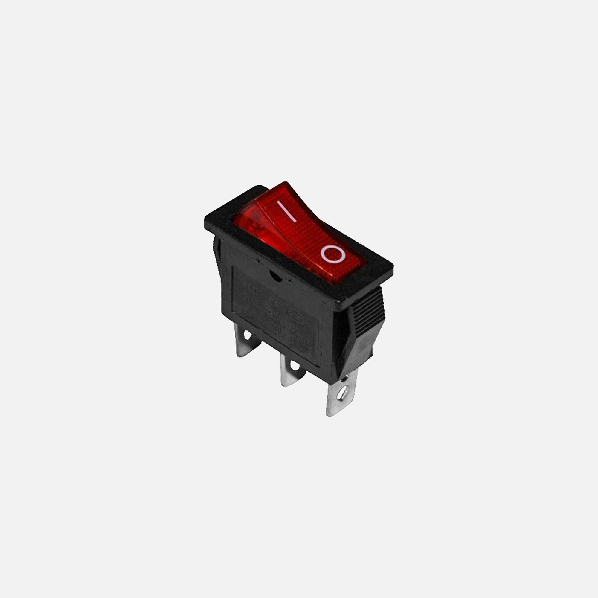 AD Rocker Switch with light I ON-OFF 3 contacts 15A