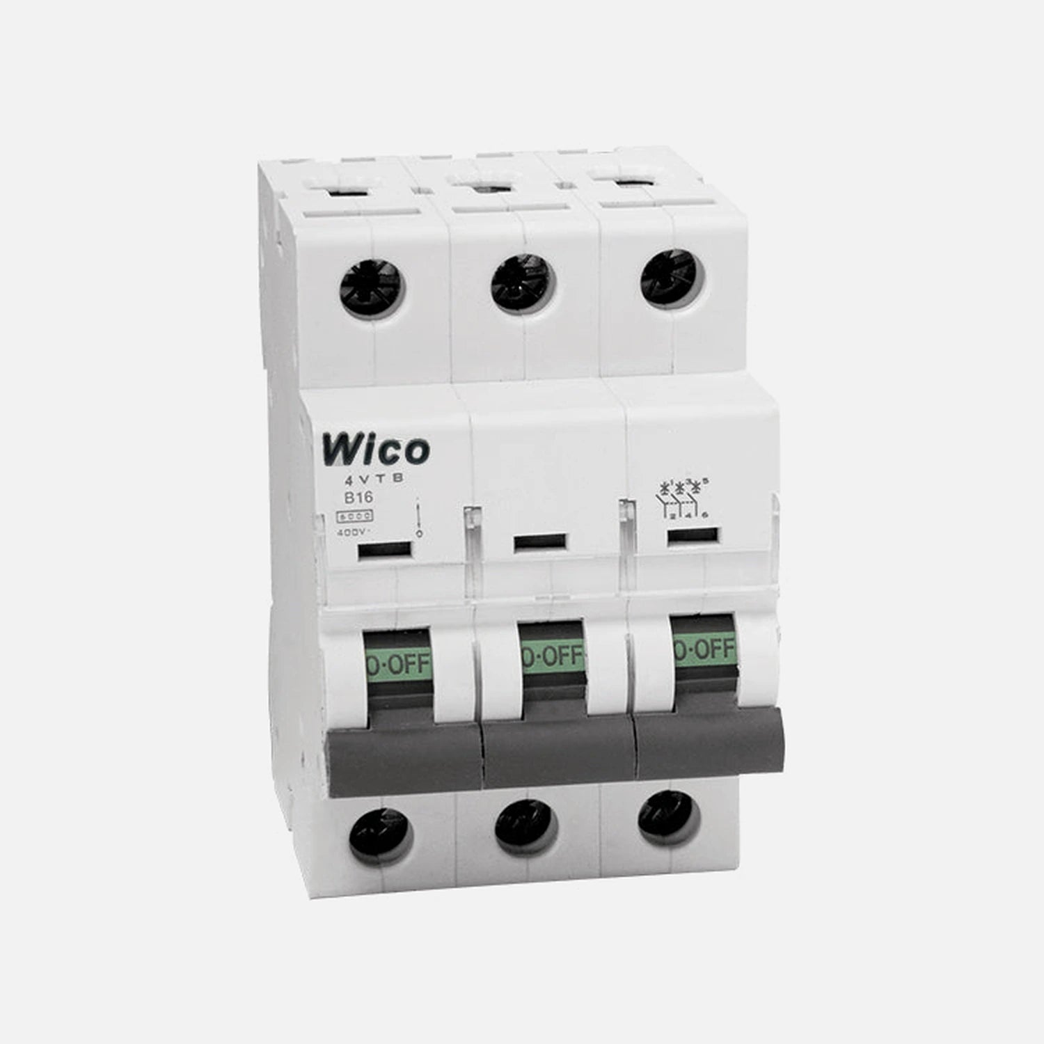 Wico - Miniature circuit breaker 3P/D3X25A/6kA