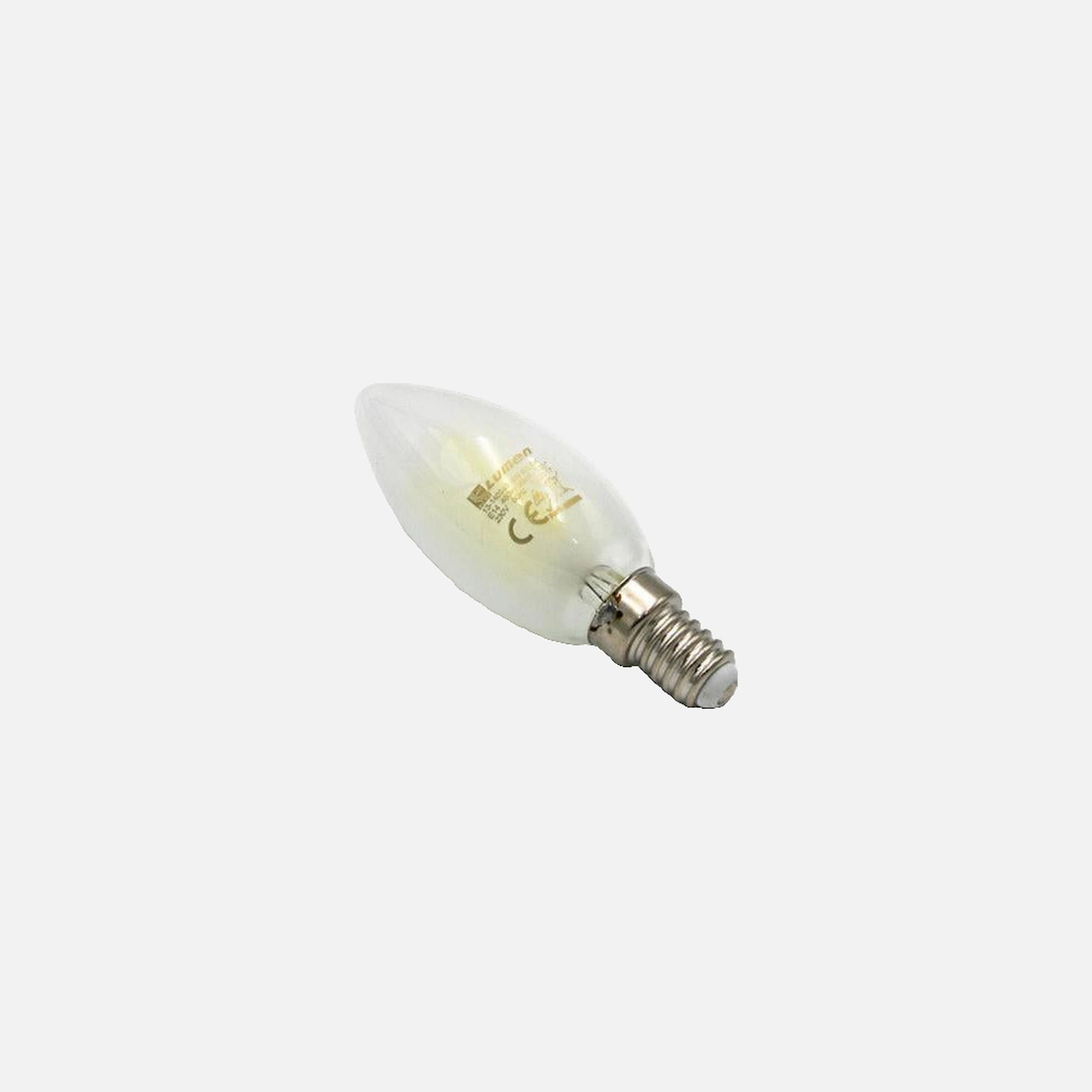 AD Led COG Frosted Candle - E14 230V 4W Warm 2800K