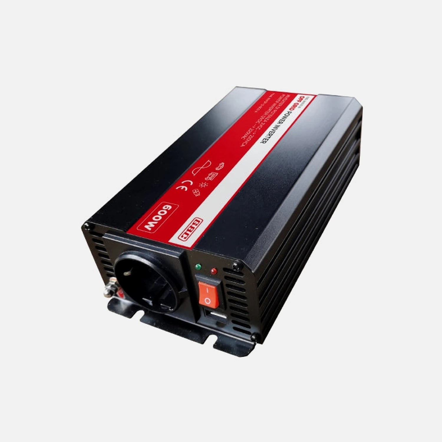 GBC Inverter INV3P-12-600-A - DC/AC Pure sine 600W/12V