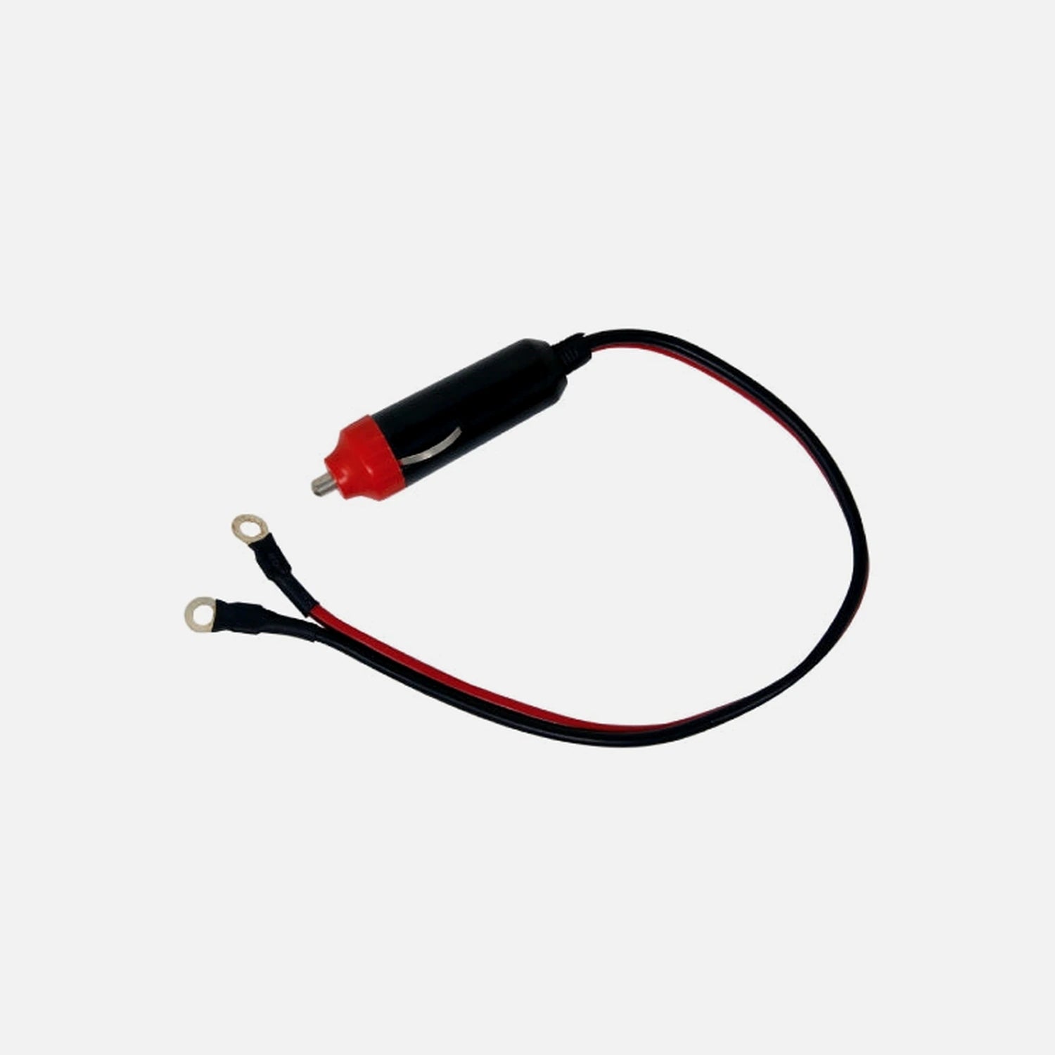 GBC 34.0132.06 Cigarette Lighter Plug with Ring Terminals for Inverter