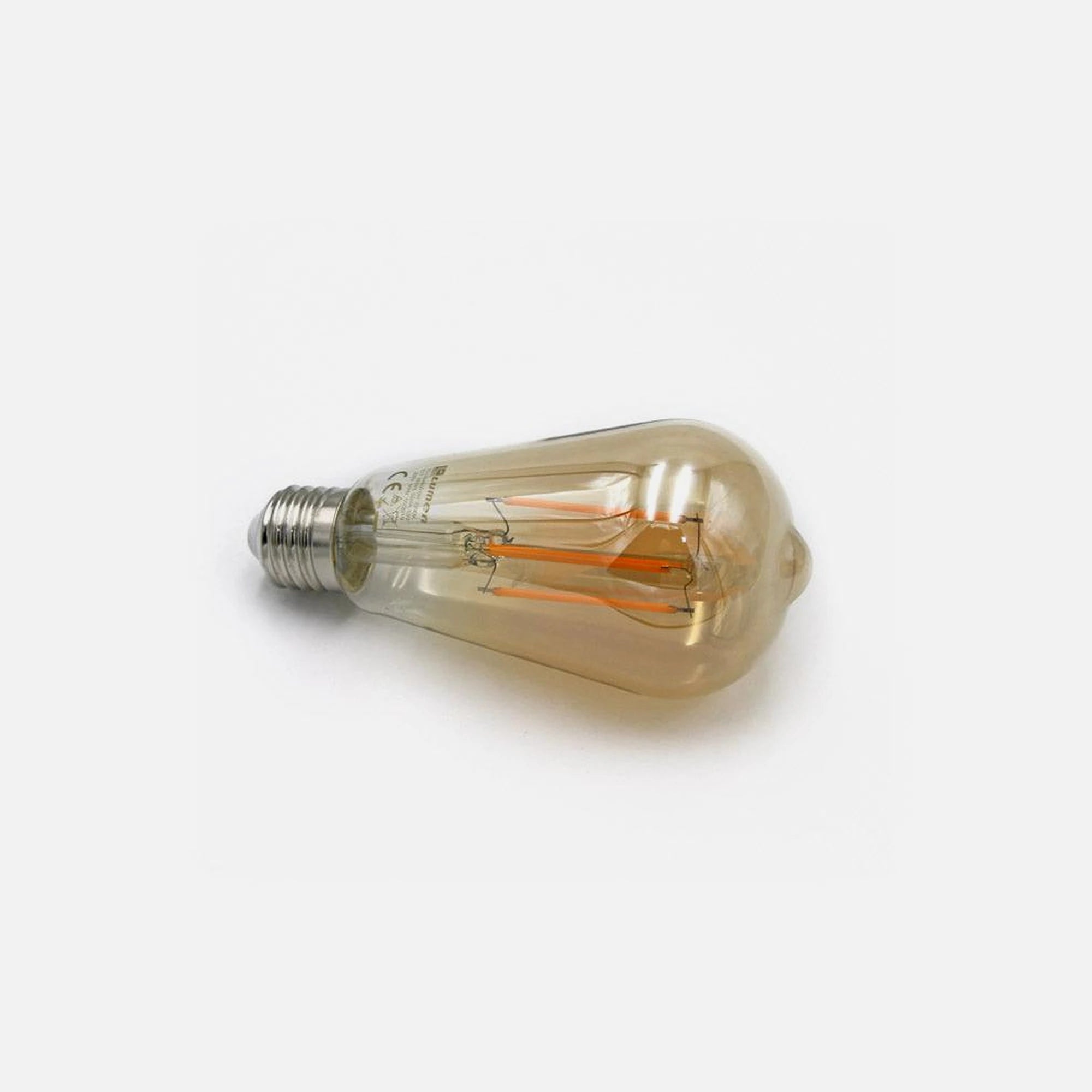 AD - Led Lamp COG E27 Golden Dimmable ST64 230V 8W Warm White