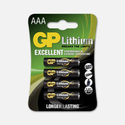 GP Batteries IC-GP103173 - Lithium Battery AAA 1,5V 4 pcs