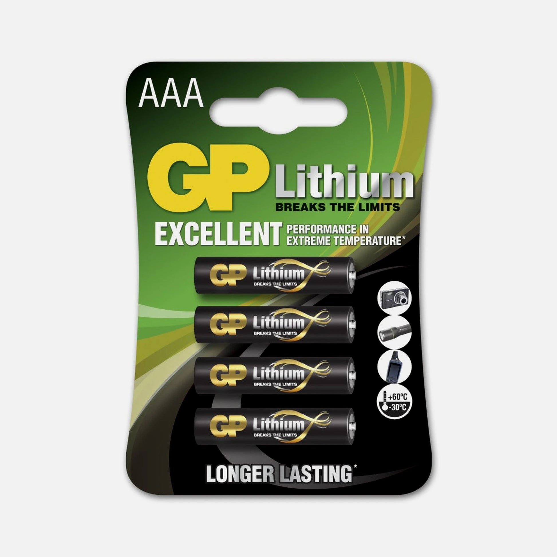 GP Batteries IC-GP103173 - Lithium Battery AAA 1,5V 4 pcs