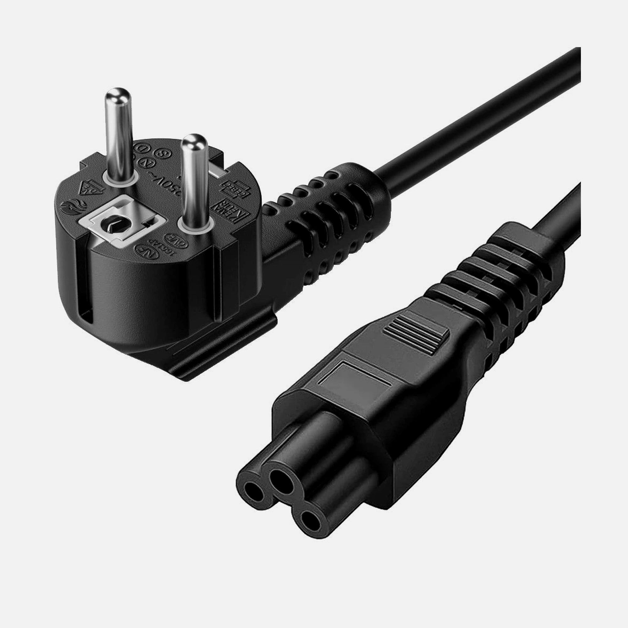 Manhattan ICOC 05-NC/ANG - Power Cable C5 to Schuko Angled 1.8m